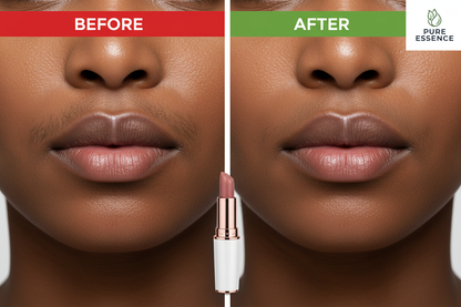 Lipstick Epilator Before & After