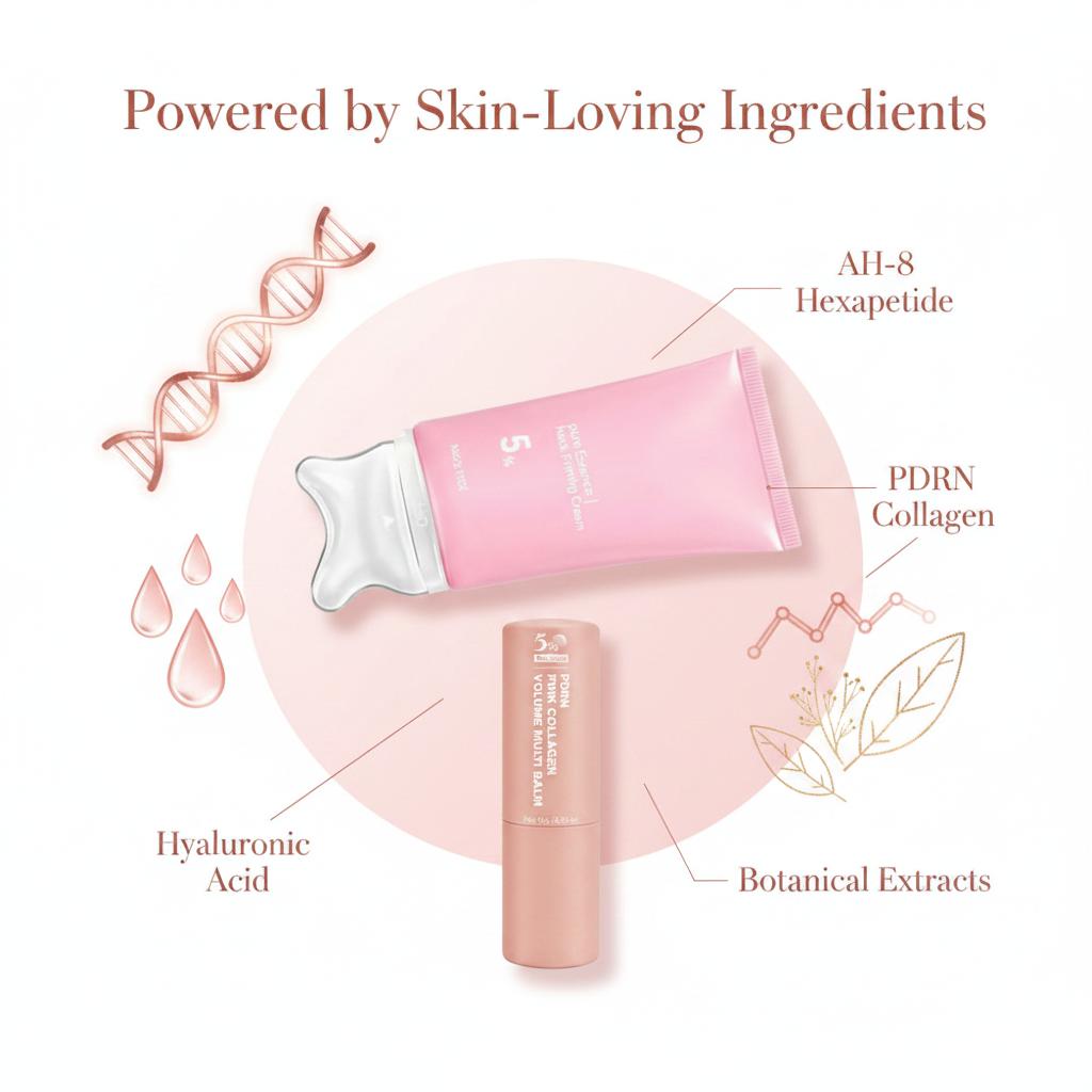 Powered by Skin-Loving Ingredients