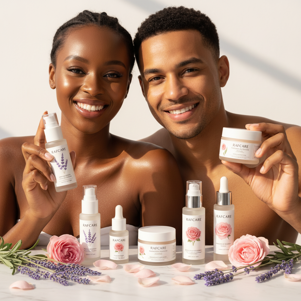 SA couple with RAFCARE botanical range