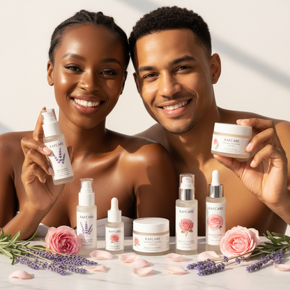 SA couple with RAFCARE botanical range