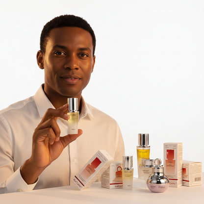 SA man with RAFCARE serum
