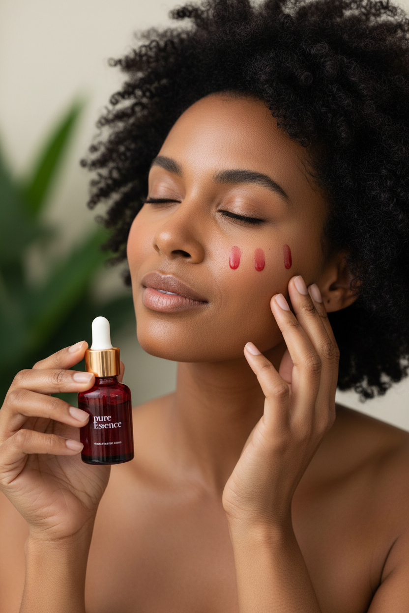 Serum Application Shot